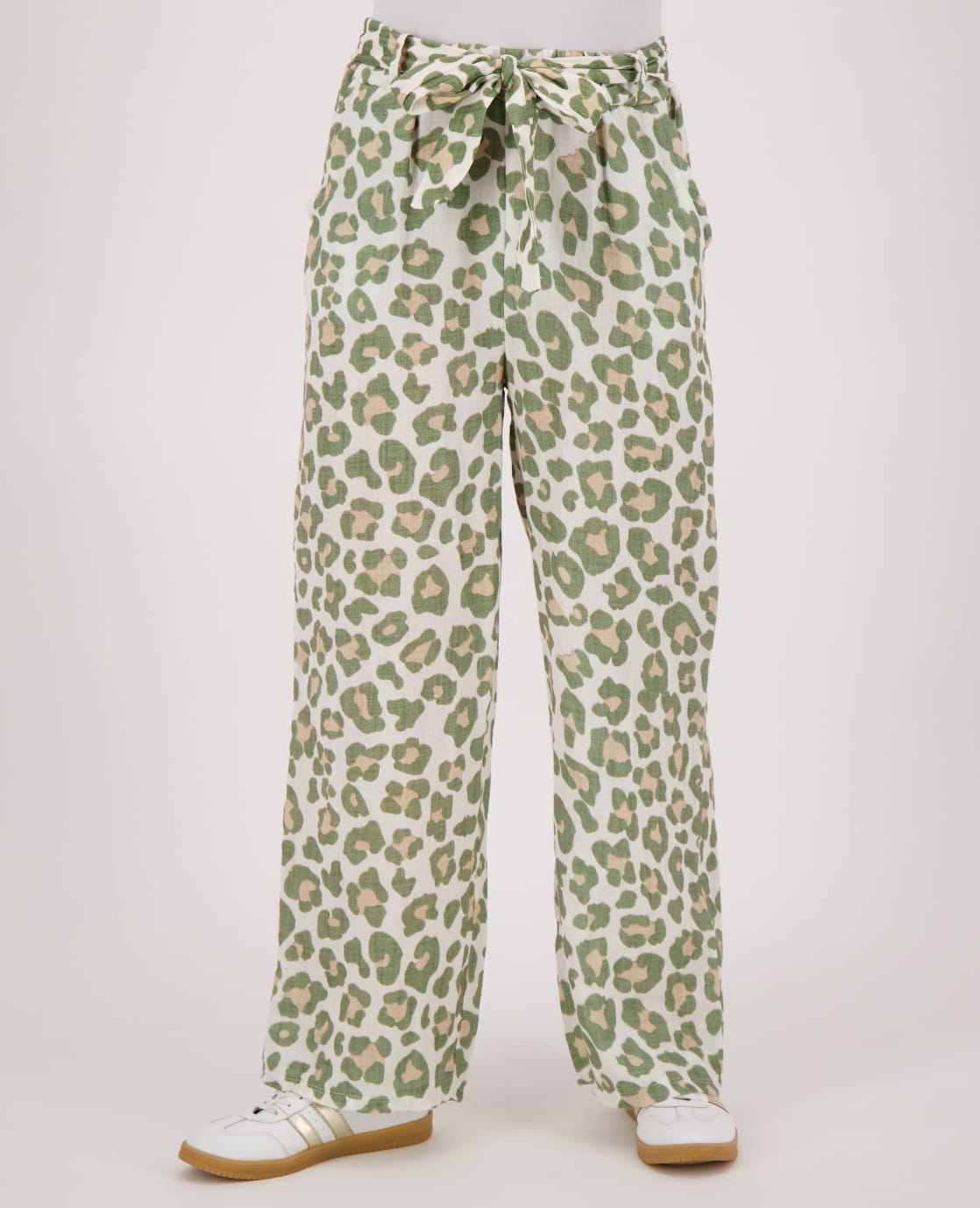 Je m'appelle Broeken Pant Straight Panthère | Olive