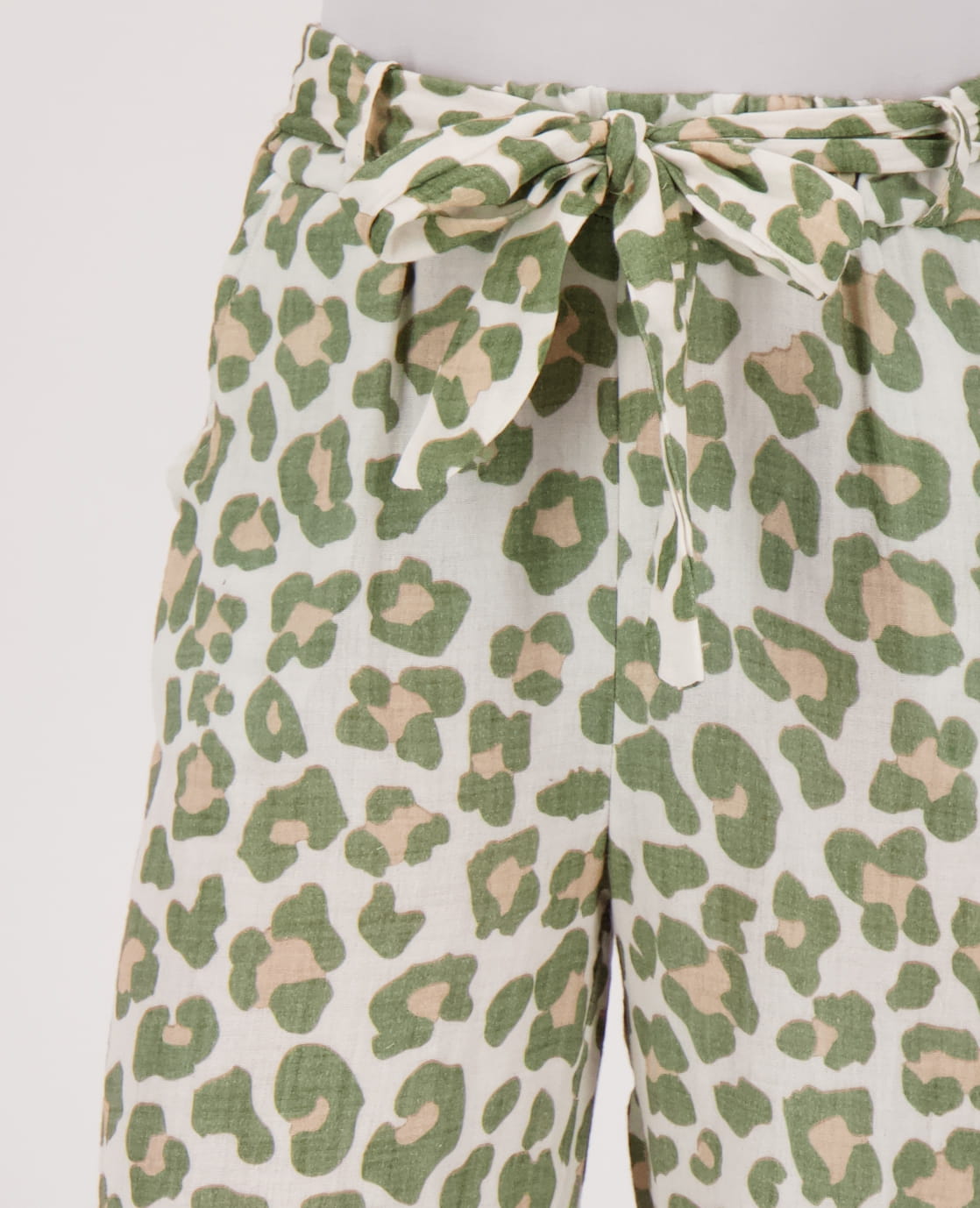 Je m'appelle Broeken Pant Straight Panthère | Olive