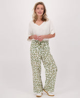 Je m'appelle Broeken Pant Straight Panthère | Olive