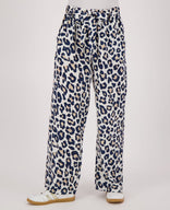 Je m'appelle Broeken Pant Straight Panthère | Blauw