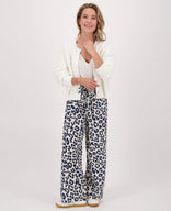 Je m'appelle Broeken Pant Straight Panthère | Blauw