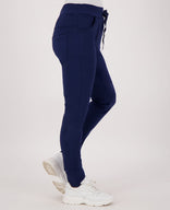 Je m'appelle Broeken Pant Summer Superstretch | Blauw