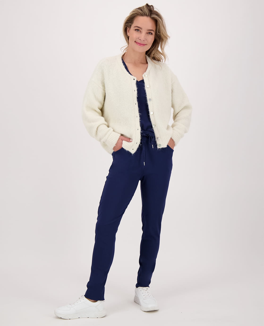Je m'appelle Broeken Pant Summer Superstretch | Blauw