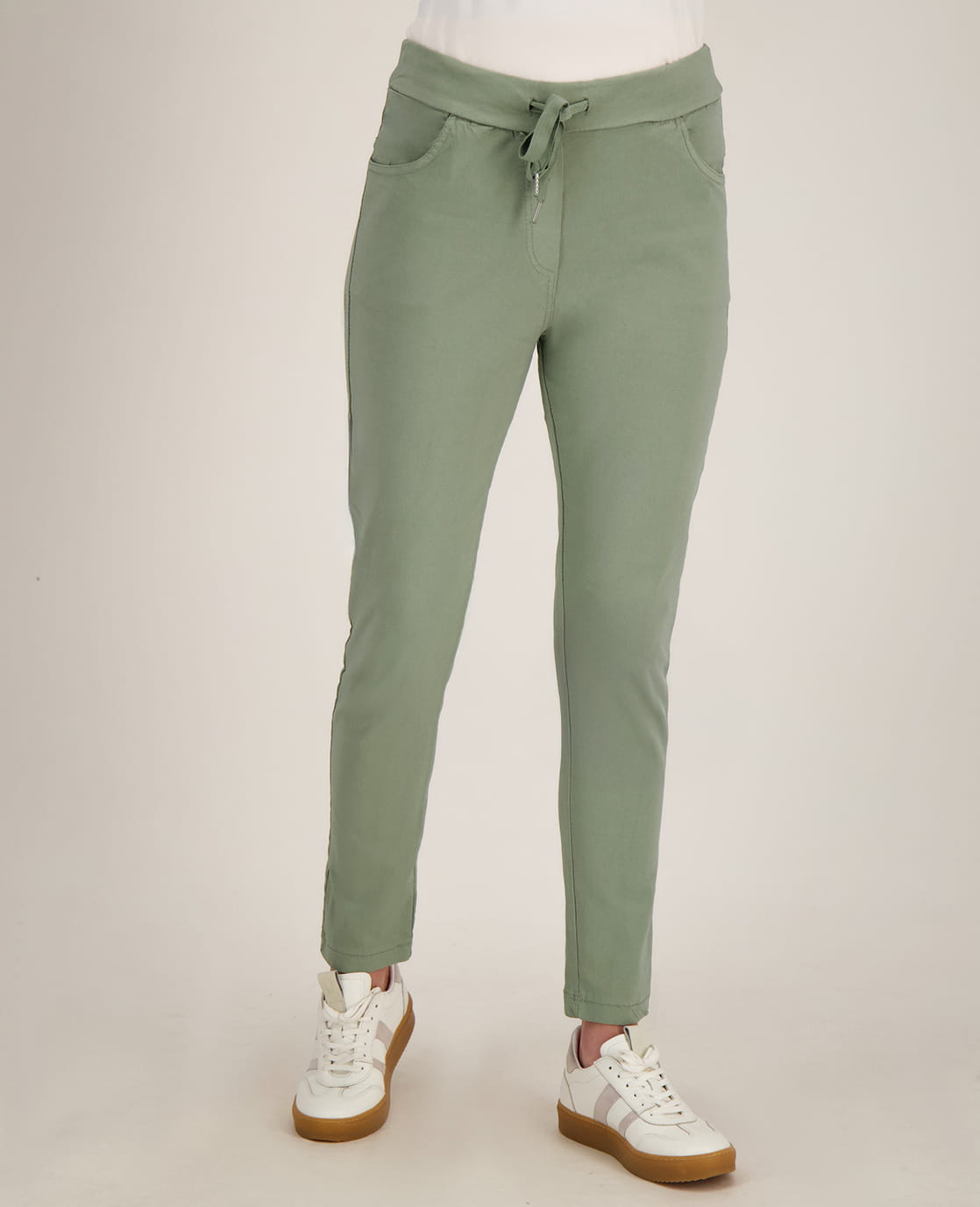 Je m'appelle Broeken Pant Summer Superstretch | Sage Green