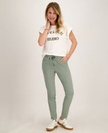 Je m'appelle Tops Top Romy | Wit / Grey Melange