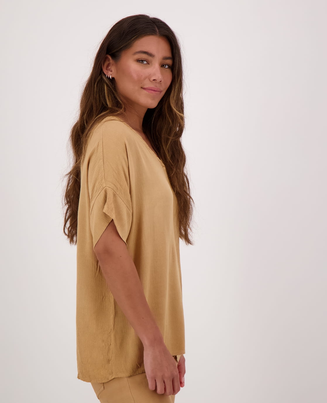 Je m'appelle Tops Top Summer | Camel