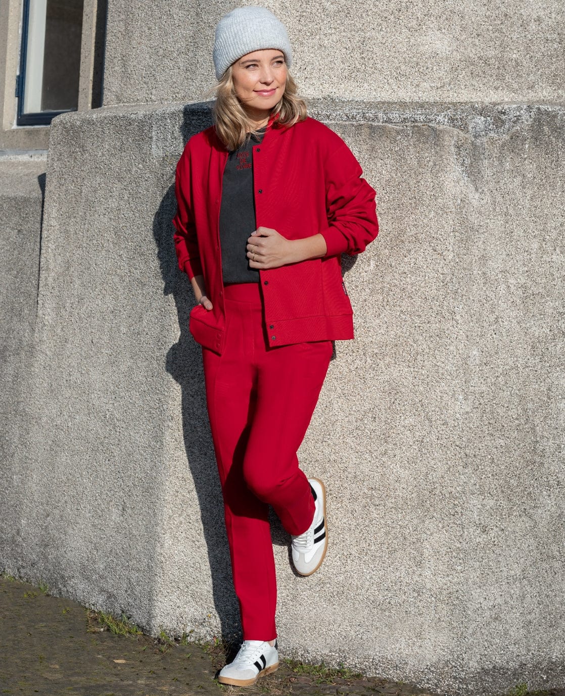 Je m'appelle Broeken Warm Red / XS / Short Pant Jacky | Warm Red