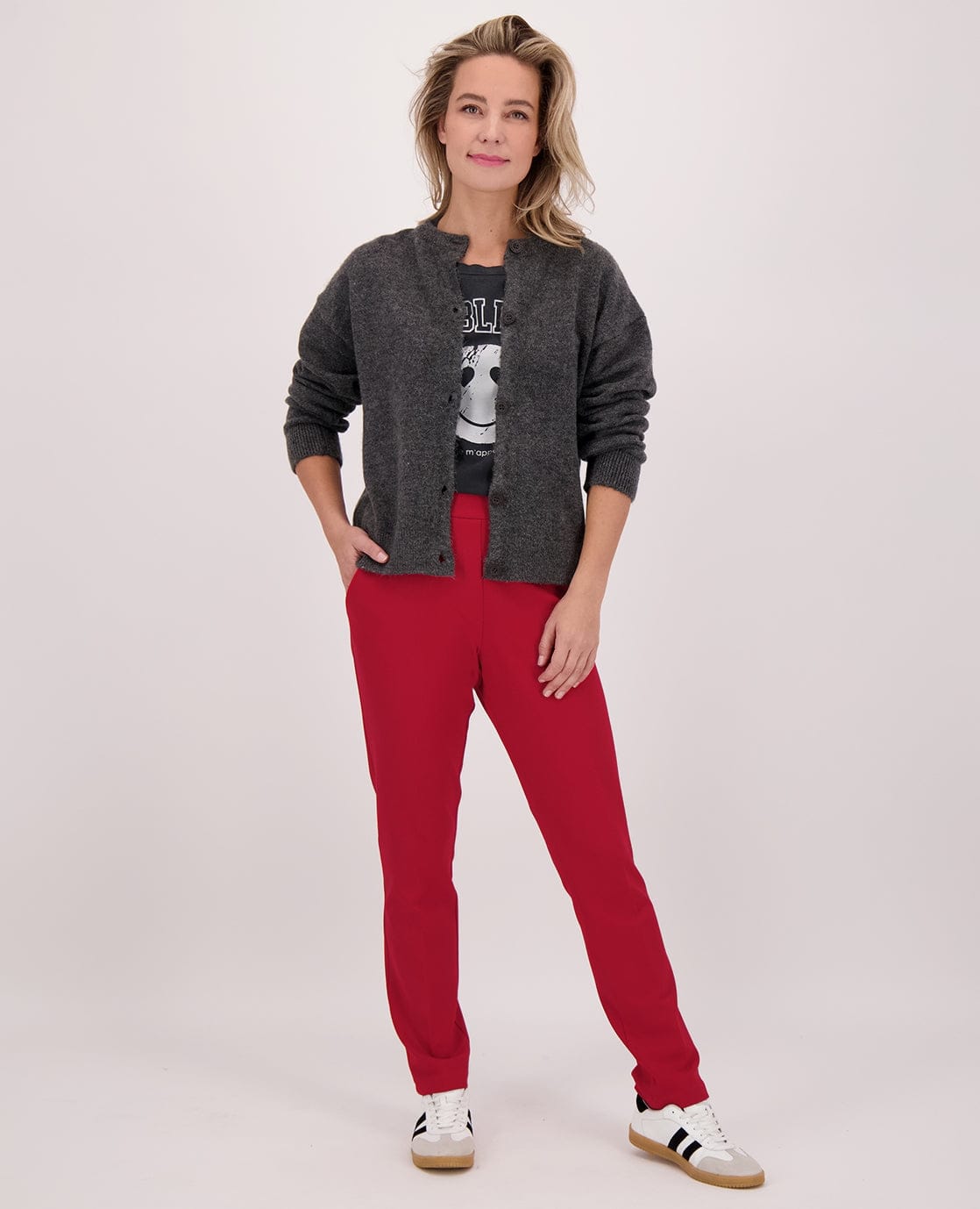Je m'appelle Broeken Pant Jacky | Warm Red