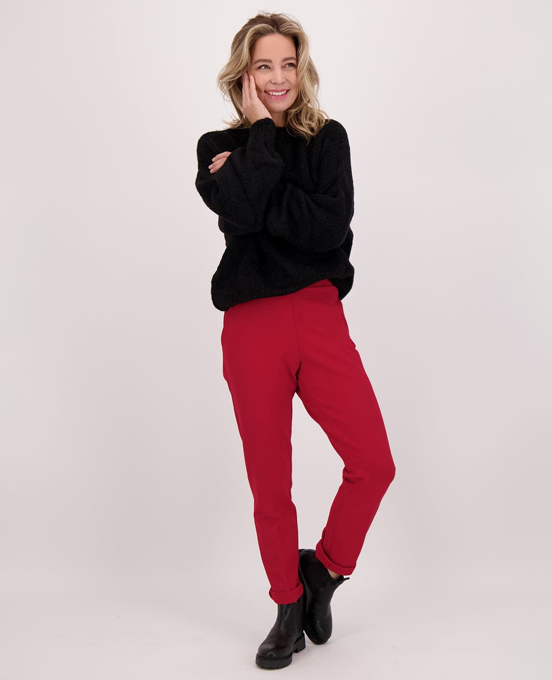 Je m'appelle Broeken Pant Jacky | Warm Red