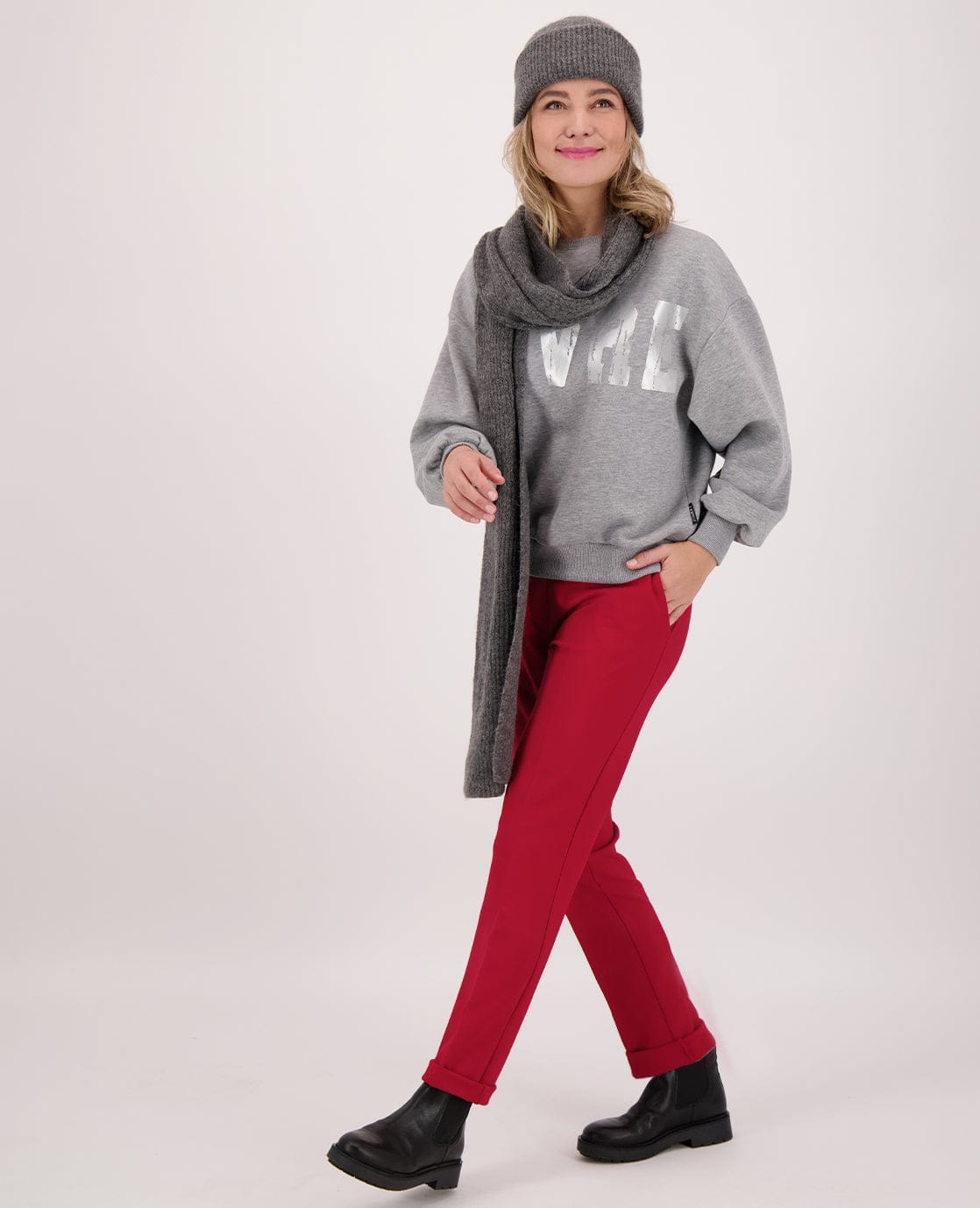 Je m'appelle Broeken Pant Jacky | Warm Red