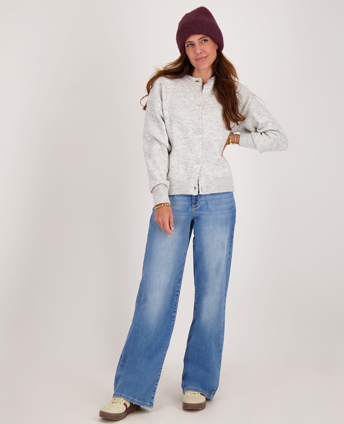 Je m'appelle Vesten Veste Mara | Light Grey Melange