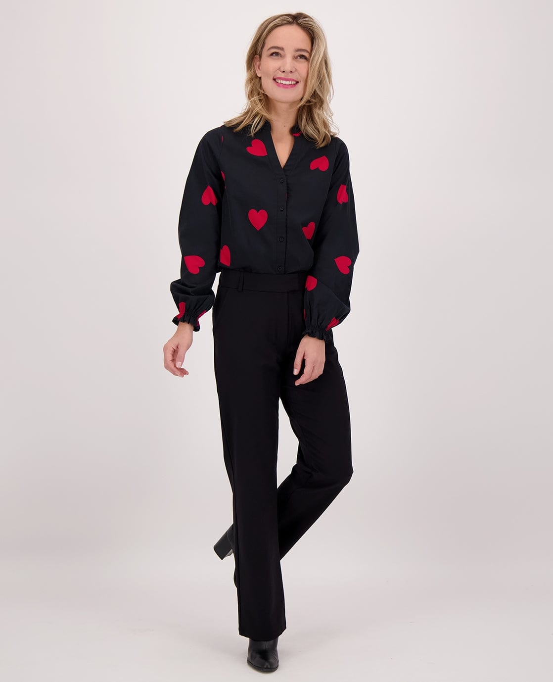 Je m'appelle Broeken Pant Jasmin Travel +++ | Zwart