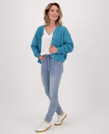 Je m'appelle Vesten Summer Petrol / S/M/L Veste Diede | Summer Petrol