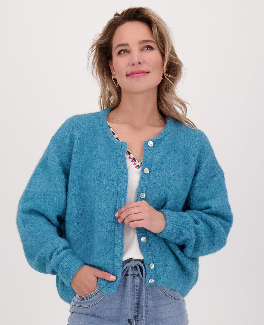 Je m'appelle Vesten Summer Petrol / S/M/L Veste Diede | Summer Petrol
