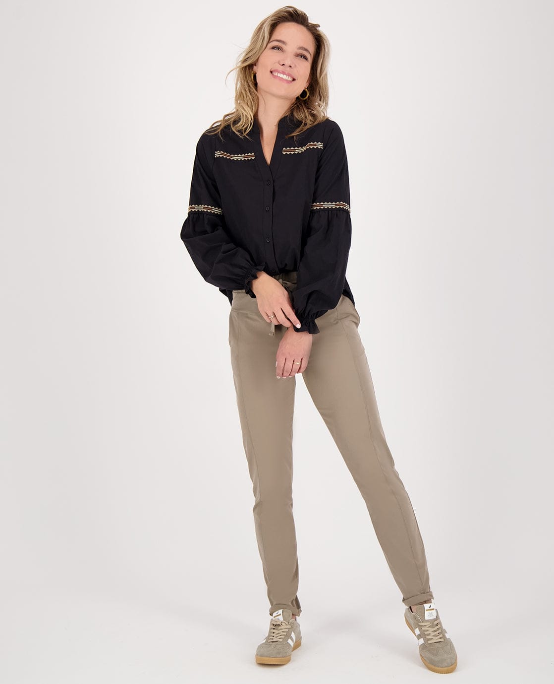 Je m'appelle Broeken Pant Casual Travel | Taupe