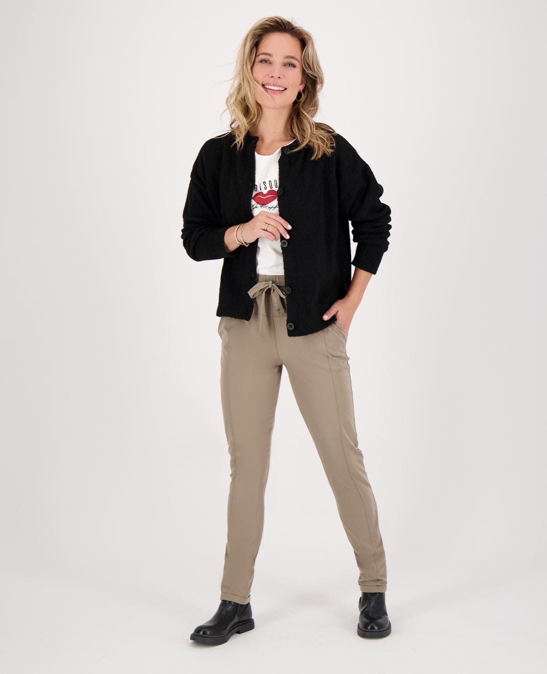 Je m'appelle Broeken Pant Casual Travel | Taupe