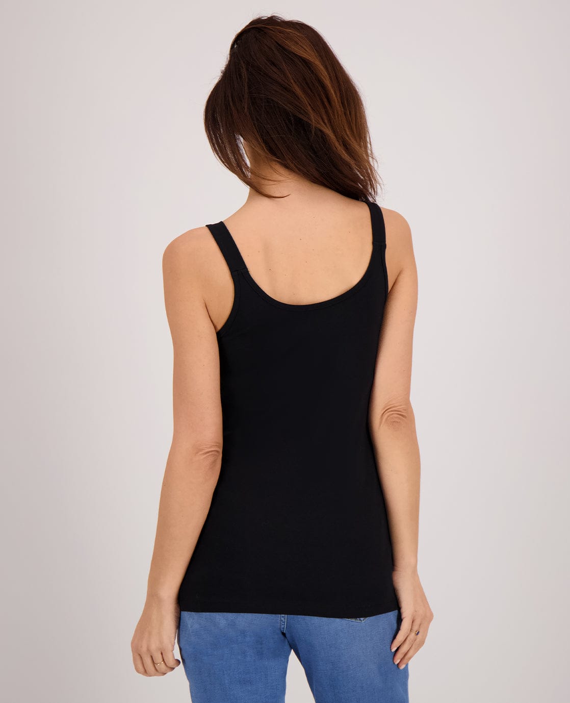 Je m'appelle Tops Tanktop | Zwart