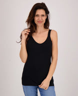 Je m'appelle Tops Tanktop | Zwart