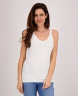 Je m'appelle Tops Tanktop | Wit