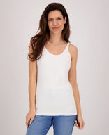 Je m'appelle Tops Tanktop | Wit