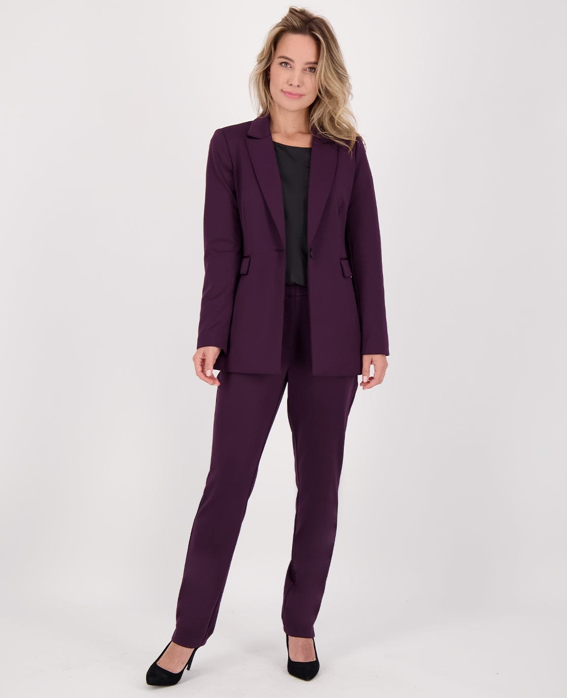 Je m'appelle Broeken Pant Esmee Premium Travel | Perfect Purple