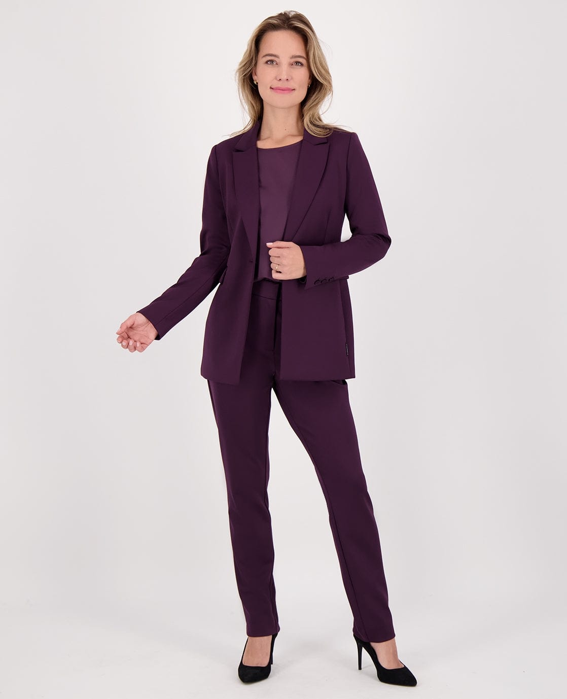 Je m'appelle Broeken Pant Esmee Premium Travel | Perfect Purple