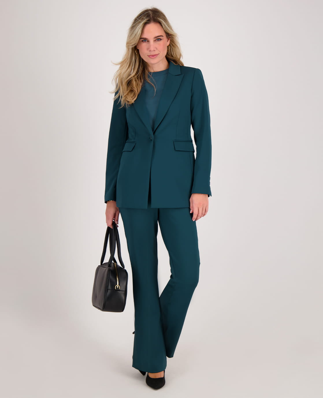 Je m'appelle Broeken Pant Marie Premium Travel | Peacock Green