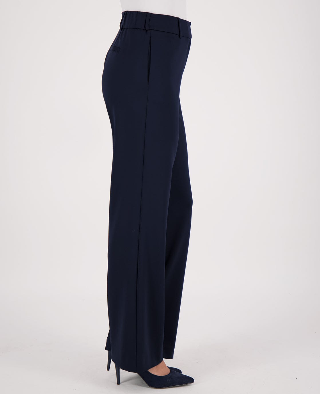Je m'appelle Broeken Pant Straight Premium Travel | Midnight Blue
