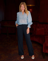 Je m'appelle Tops Top Lieke | Light Blue/Navy