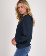 Je m'appelle Tops Top Jule | Denim Blue