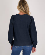 Je m'appelle Tops Top Jule | Denim Blue