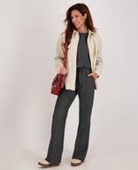 Je m'appelle Jassen Blousejacket Jany | Ecru Melange