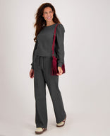 Je m'appelle Broeken Pant Jule | Antracite Grey