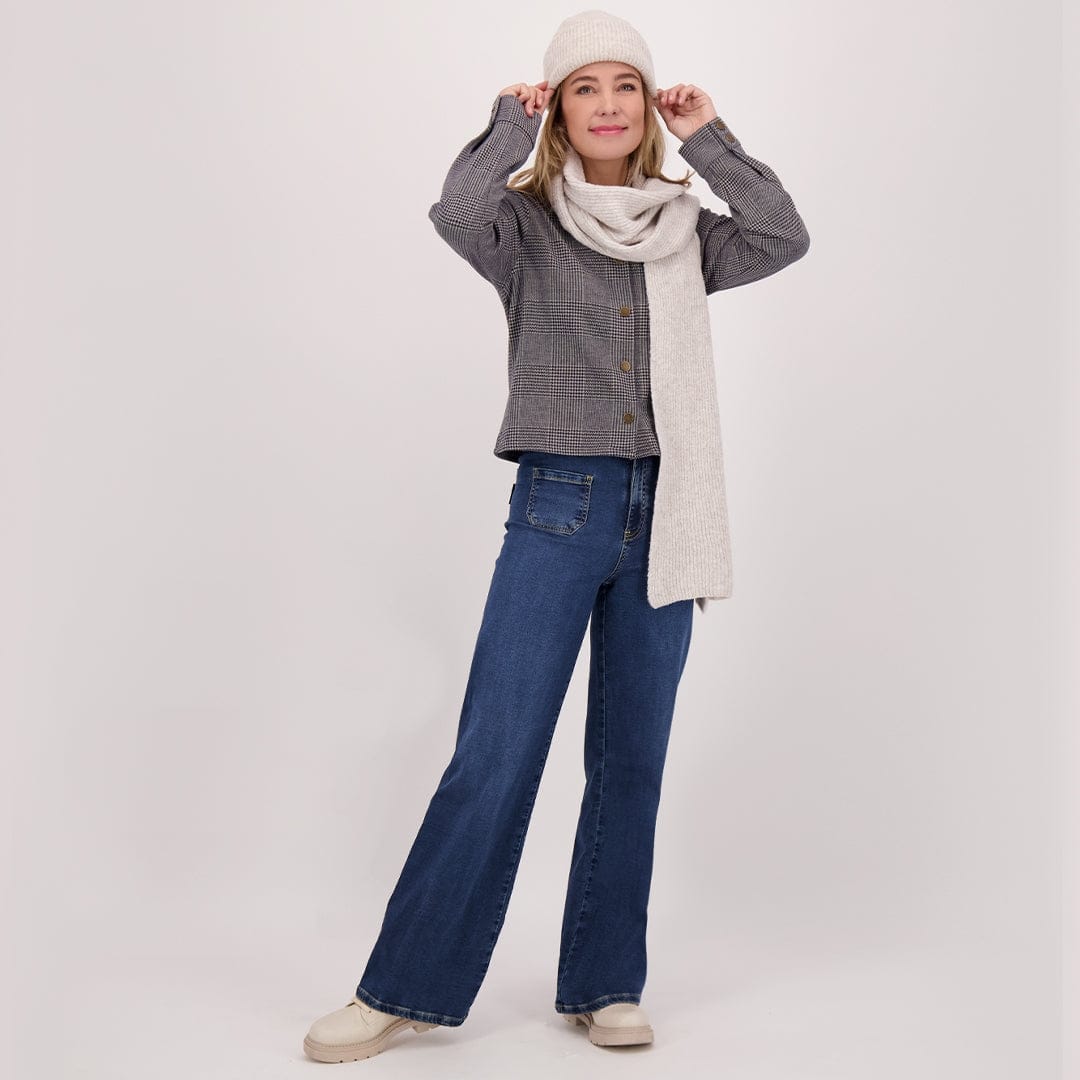 Je m'appelle Broeken Pant Jogg Denim Straight | Dark Denim