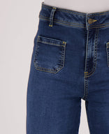 Je m'appelle Broeken Pant Jogg Denim Straight | Dark Denim