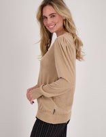 Je m'appelle Tops Top Adore | Beige Champagne