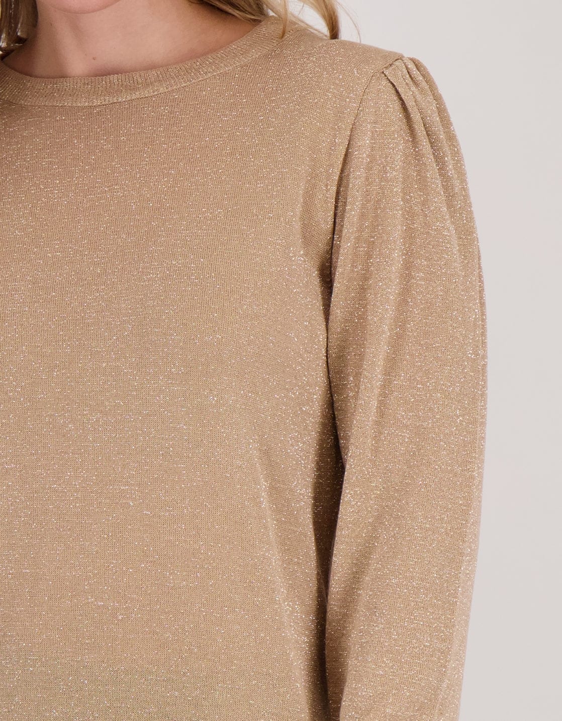 Je m'appelle Tops Top Adore | Beige Champagne