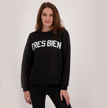Je m'appelle Tops Sweater | Zwart