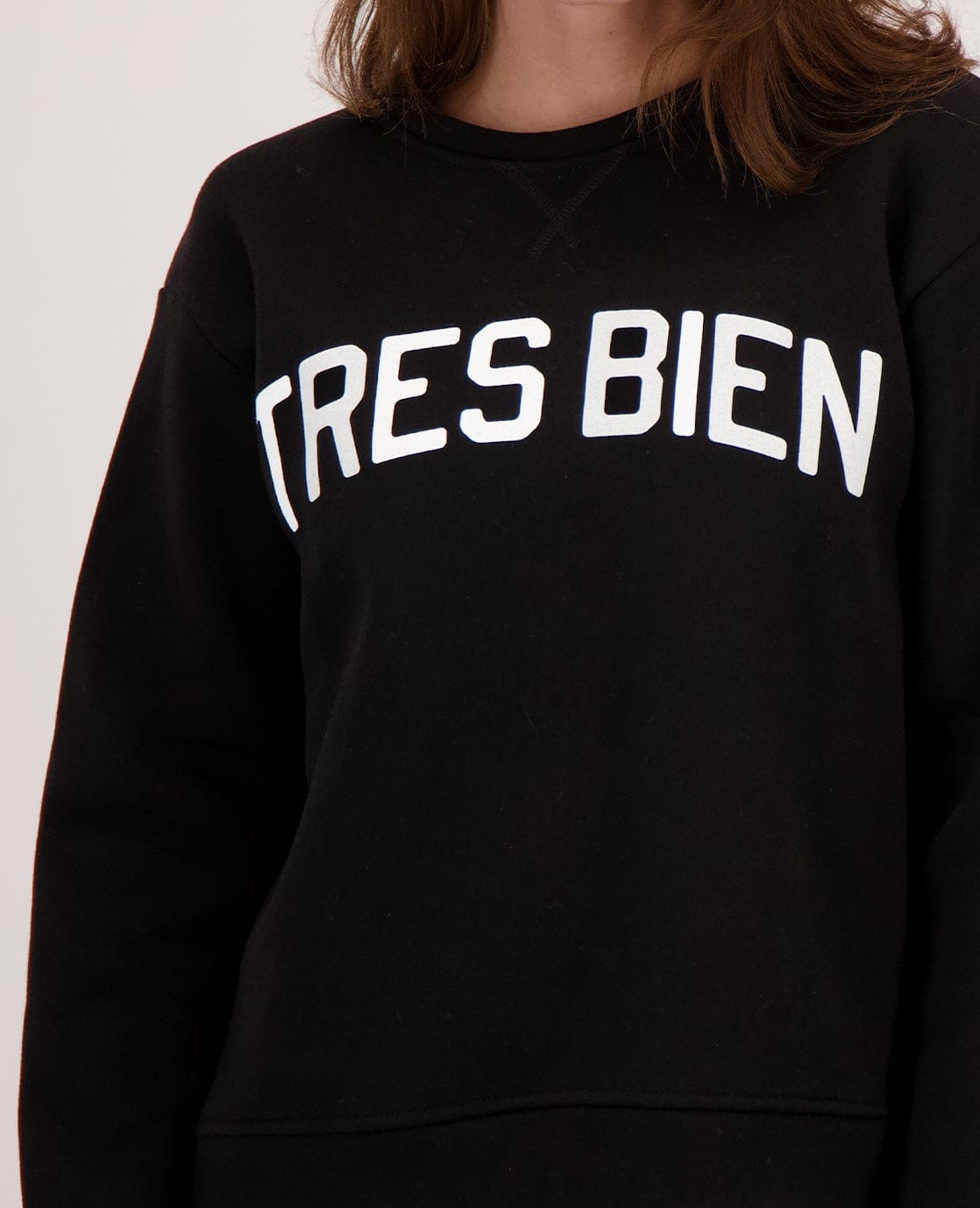 Je m'appelle Tops Sweater | Zwart