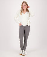 Je m'appelle Broeken Grijs / XS / (30'') Pant Luna Superstretch Denim | Grijs