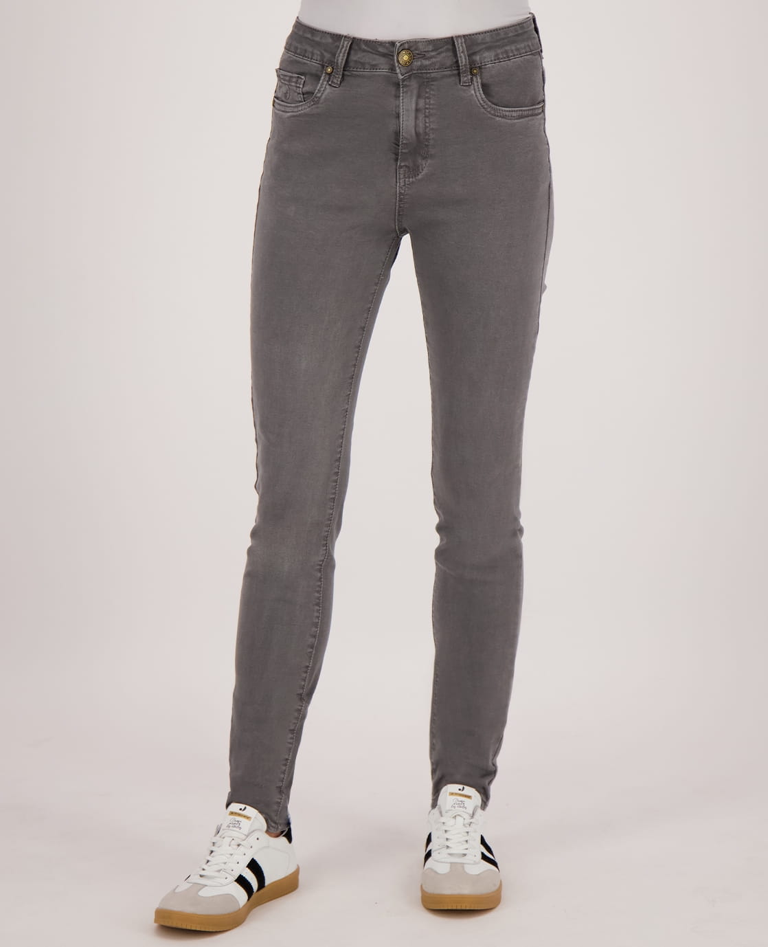 Je m'appelle Broeken Pant Luna Superstretch Denim | Grijs