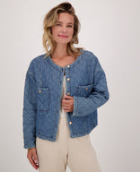 Je m'appelle Jassen Jacket Quilted | Denim