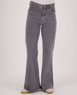 Je m'appelle Broeken Pant Flare Stretch Denim | Grey