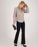 Je m'appelle Tops Top Colle | Dark Greige/Black