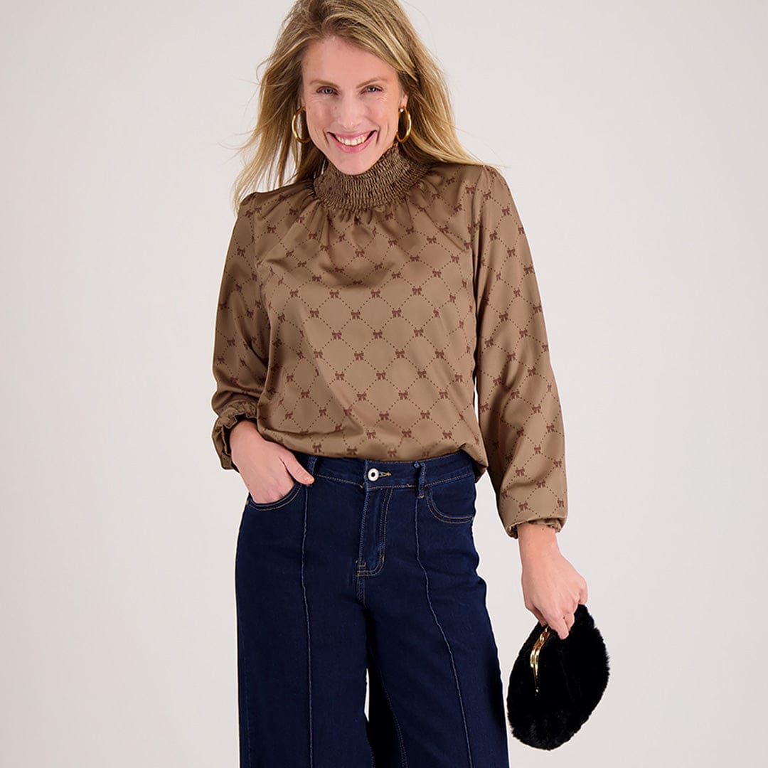 Je m'appelle Tops Top Colle | Light Toffee / Cognac