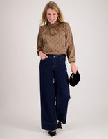 Je m'appelle Broeken Pant Lise Stretch Denim | Indigo