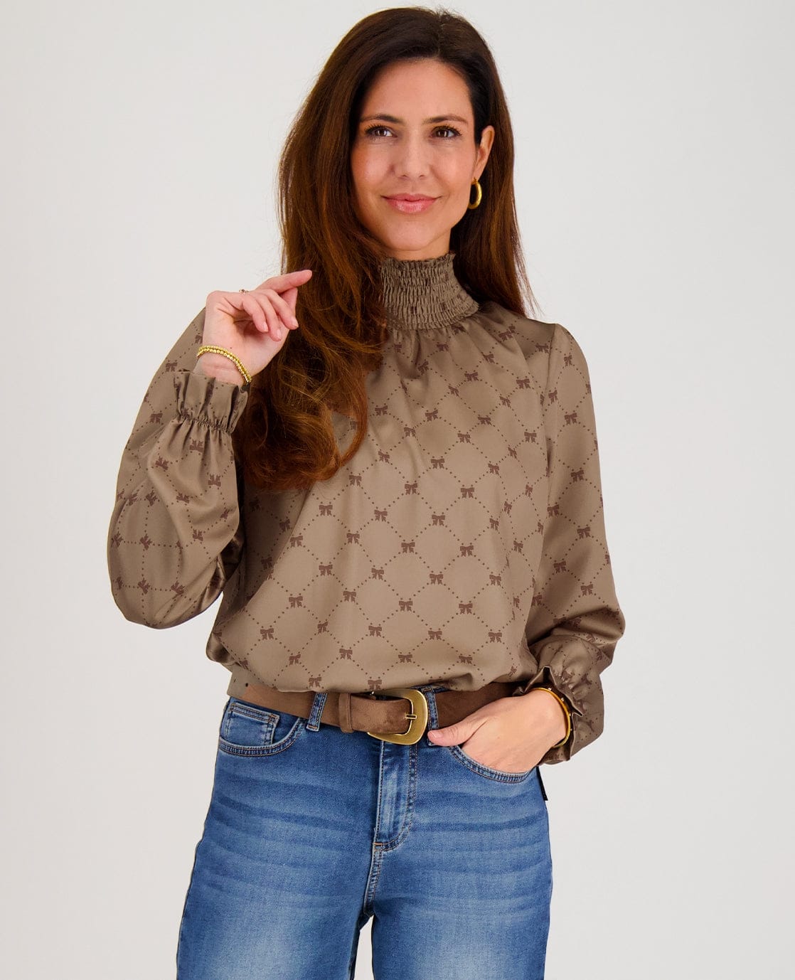Je m'appelle Tops Light Toffee / Cognac / XS Top Colle | Light Toffee / Cognac