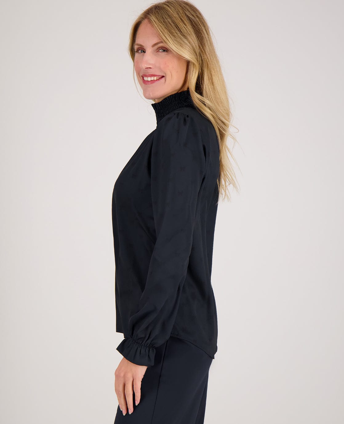 Je m'appelle Tops Top Colle | Donkerblauw / Zwart