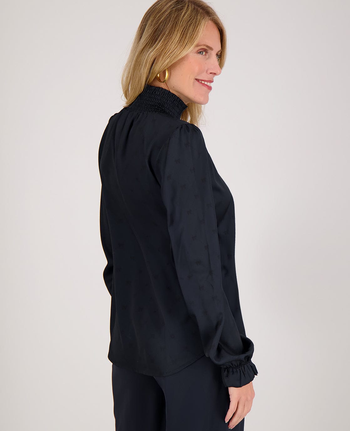 Je m'appelle Tops Top Colle | Donkerblauw / Zwart