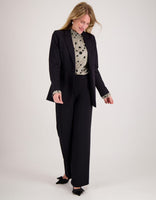 Je m'appelle Jassen Blazer Premium Travel | Zwart